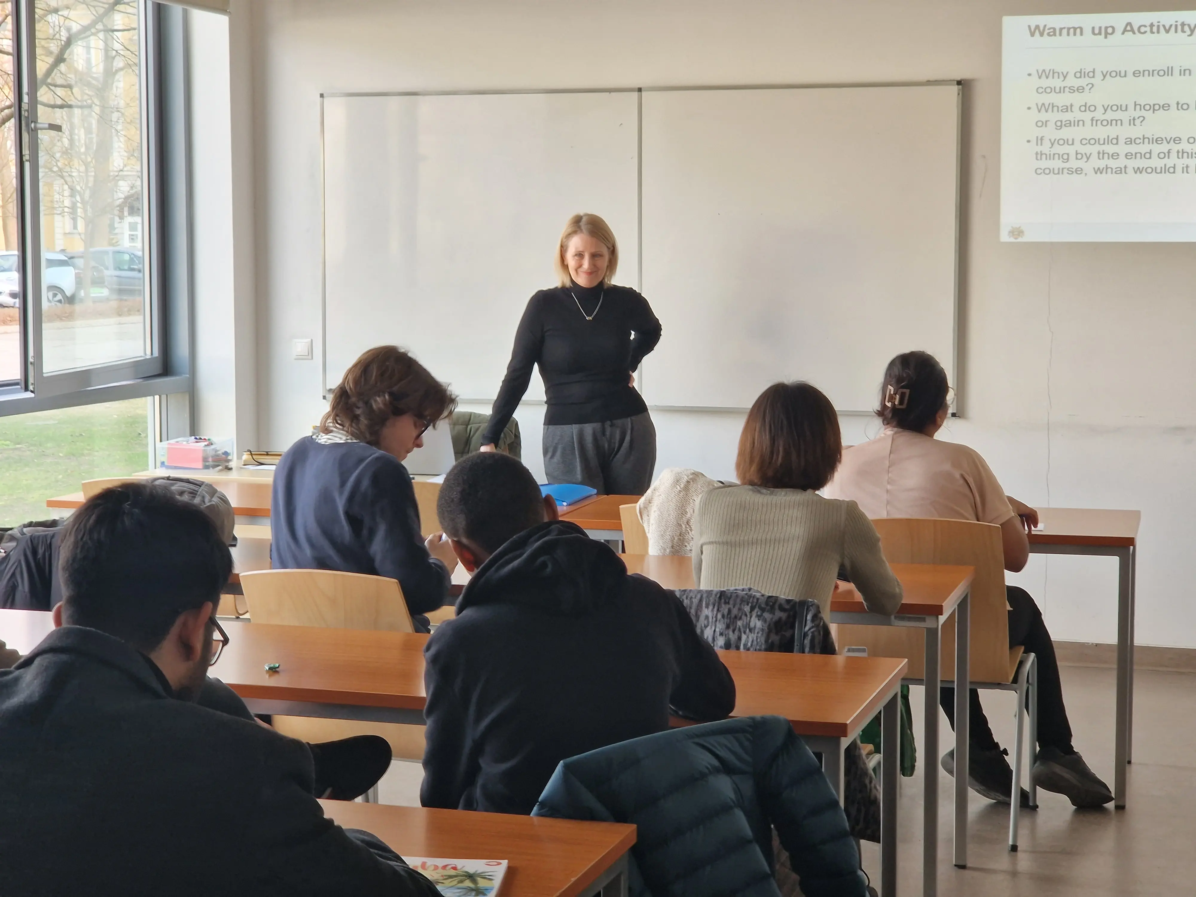 Kov&aacute;cs N&oacute;ra az Informatikai Karon